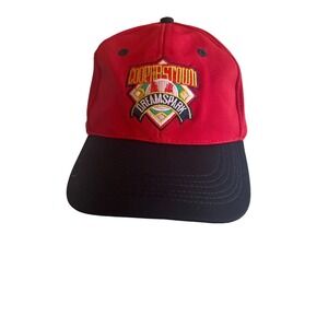 Cooperstown Dreamspark Red Hat Cap Adjustable